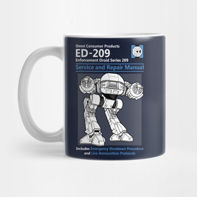 ED-209 Service and Repair Manual by adho1982